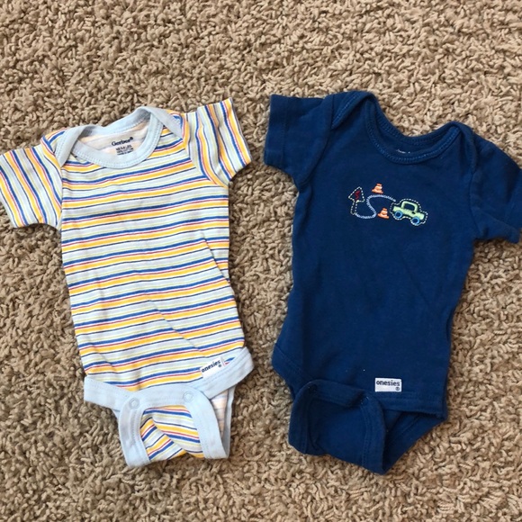 Newborn bundle baby boy onesies short sleeve - Picture 6 of 10